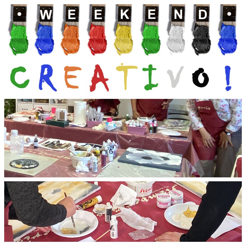 Weekend Creativo: Sabato 11 maggio - Pomeriggio