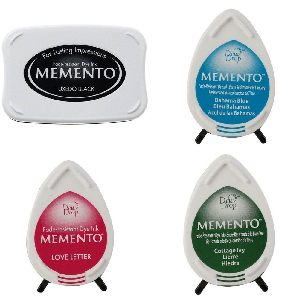 Memento Dew Drop Dye Ink Pad (Tuxedo Black)