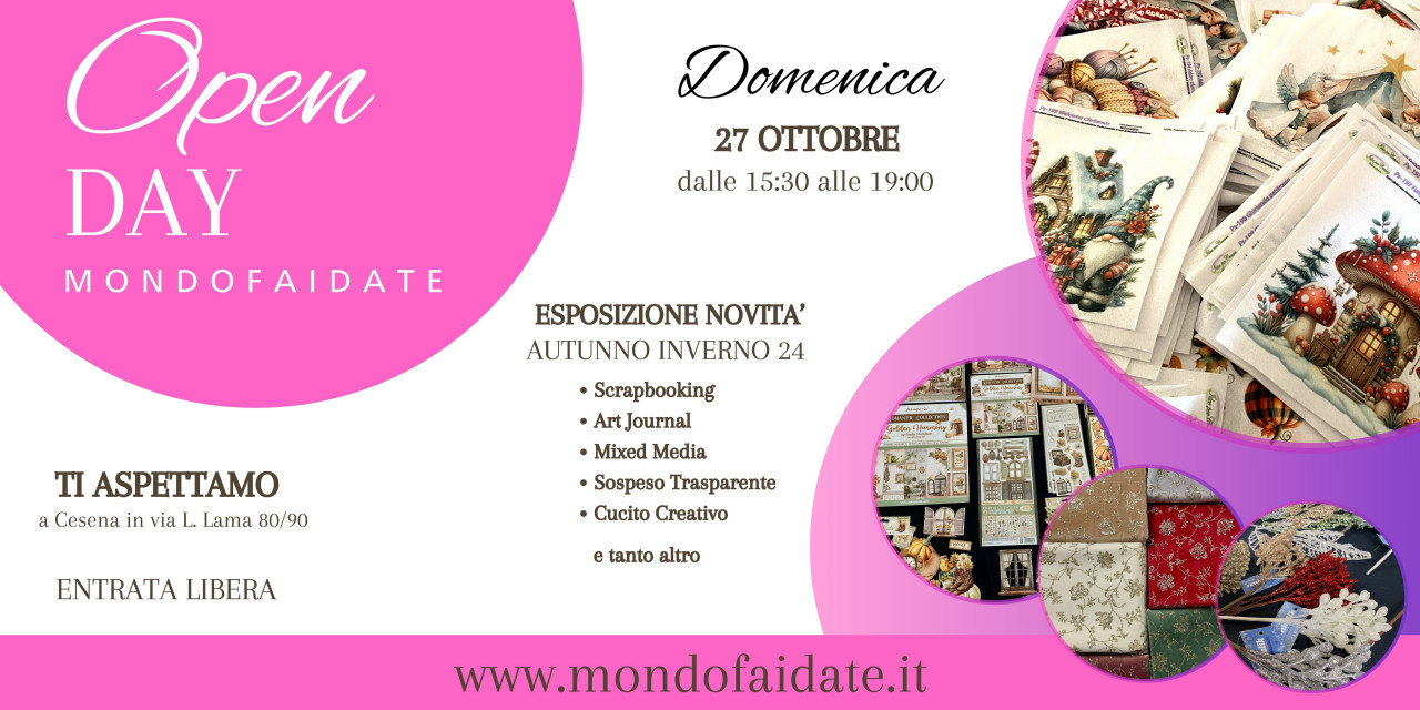 Open Day 27 ottobre