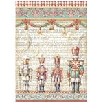 6 Carte di riso in A4 The Nutcracker Stamperia