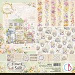 Blocchi di Carte Scrap Flower Shop Pad 8