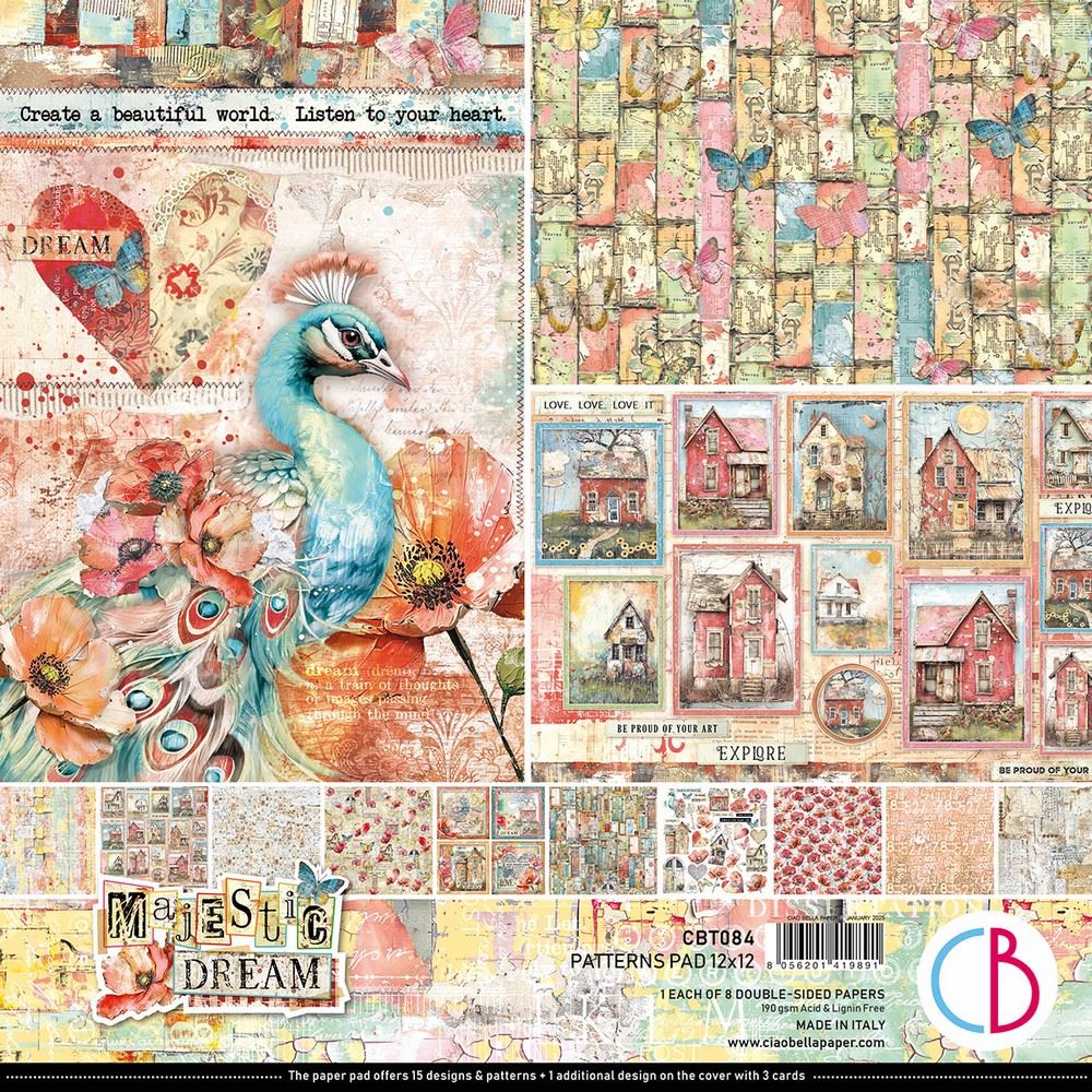 Blocchi di Carte Scrap Majestic Dream Pad 8