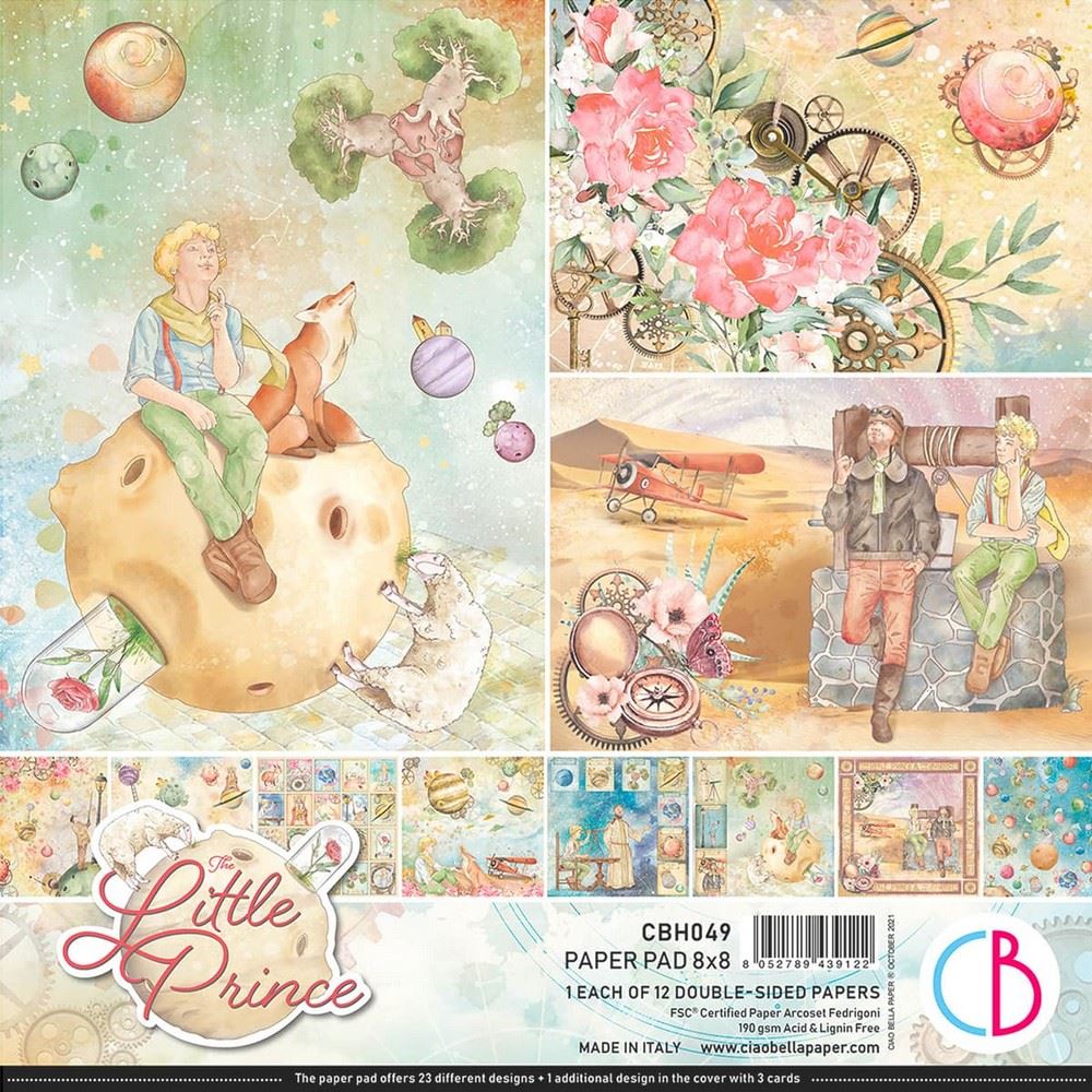 Blocchi di Carte Scrap The Little Prince Medio