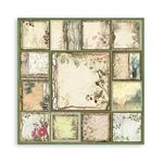 Blocco da 22 carte Scrap Single Face 6 grass paper - Forest 30x30