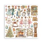 Blocco da 22 carte Scrap The Nutcracker