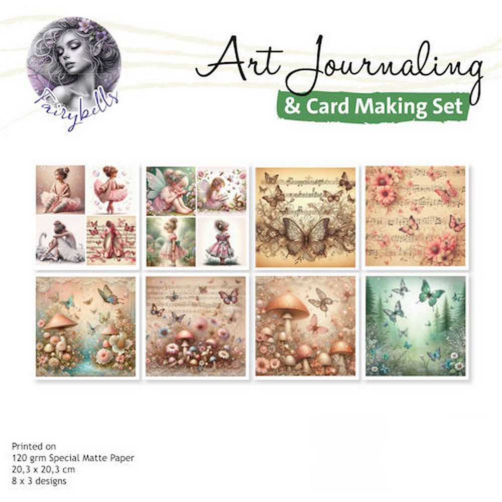 Blocco di Carte Art Journaling & Card Making Set 7