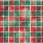 Blocco di Carte Christmas Plaid