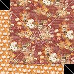 Blocco di Carte Scrap Autumn Greetings cm 30 x 30