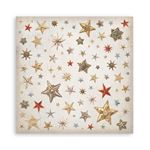 Blocco di Carte Scrap Backgrounds Selection Gear up to Christmas cm 20 X 20