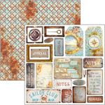 Blocco di Carte Scrap Coral Reef cm 15 x 15