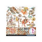 Blocco di Carte Scrap Coral Reef cm 15 x 15