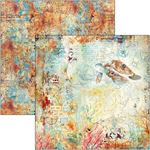 Blocco di Carte Scrap Coral Reef cm 30 x 30