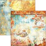 Blocco di Carte Scrap Coral Reef cm 30 x 30