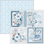 Blocco di Carte Scrap Elegance of Blue cm 20 x 20