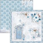 Blocco di Carte Scrap Elegance of Blue cm 20 x 20