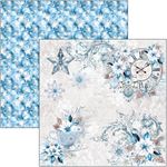 Blocco di Carte Scrap Elegance of Blue cm 20 x 20