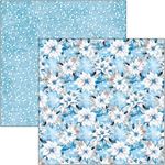 Blocco di Carte Scrap Elegance of Blue cm 20 x 20