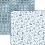 Blocco di Carte Scrap Elegance of Blue cm 20 x 20