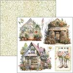 Blocco di Carte Scrap Flower Shop cm 15 x 15