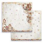 Blocco di Carte Scrap Gear up to Christmas cm 20 X 20