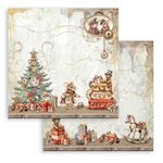 Blocco di Carte Scrap Gear up to Christmas cm 20 X 20