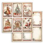 Blocco di Carte Scrap Gear up to Christmas cm 20 X 20