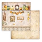 Blocco di Carte Scrap Golden Harmony cm 20 X 20