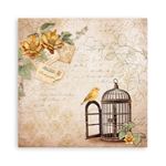 Blocco di Carte Scrap Golden Harmony cm 20 X 20