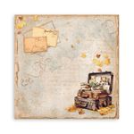 Blocco di Carte Scrap Golden Harmony cm 20 X 20