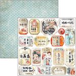 Blocco di Carte Scrap Land of the Rising Sun cm 15 x 15