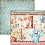 Blocco di Carte Scrap Land of the Rising Sun cm 20 x 20