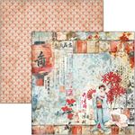 Blocco di Carte Scrap Land of the Rising Sun cm 20 x 20