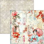 Blocco di Carte Scrap Land of the Rising Sun cm 20 x 20