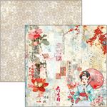 Blocco di Carte Scrap Land of the Rising Sun cm 30 x 30