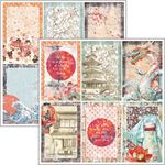 Blocco di Carte Scrap Land of the Rising Sun cm 30 x 30