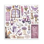 Blocco di Carte Scrap Lavender cm 20 X 20