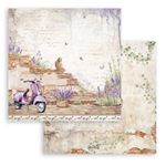 Blocco di Carte Scrap Lavender cm 20 X 20