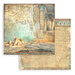 Blocco di Carte Scrap Maxi Background selection - Land of Pharaohs cm 30 X 30
