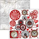 Blocco di Carte Scrap Paris Je t’aime cm 15 x 15