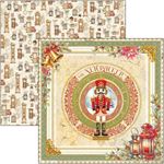 Blocco di Carte Scrap The Nutcracker Ciao Bella cm 20 x 20