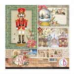 Blocco di Carte Scrap The Nutcracker Ciao Bella cm 20 x 20