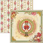 Blocco di Carte Scrap The Nutcracker Ciao Bella cm 30 x 30