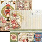 Blocco di Carte Scrap The Nutcracker Ciao Bella cm 30 x 30