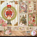 Blocco di Carte Scrap The Nutcracker Ciao Bella cm 30 x 30