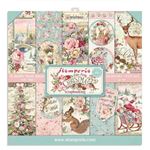 Blocco di carte Scrap Christmas Pink