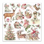 Blocco di carte Scrap Christmas Pink