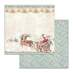 Blocco di carte Scrap Christmas Pink