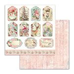 Blocco di carte Scrap Christmas Pink