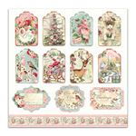 Blocco di carte Scrap Christmas Pink