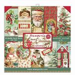 Blocco di carte Scrap Classic Christmas cm 30 x 30